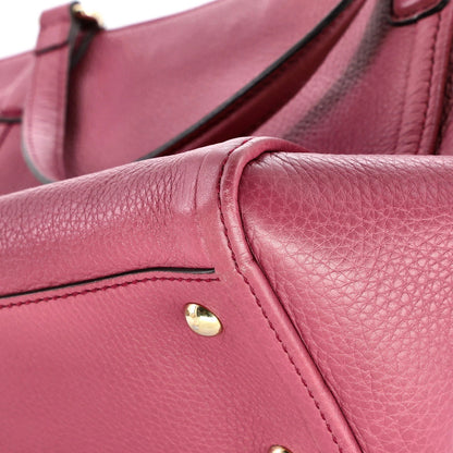 Gucci Soho Convertible Top Handle Bag Leather Small