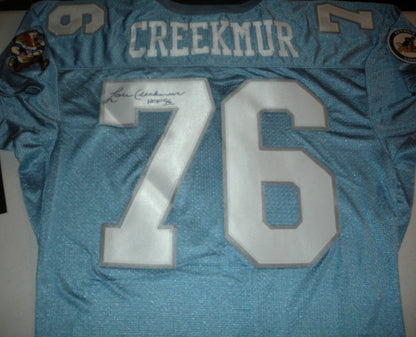 Lou Creekmur Detroit Lions Hof 96 W/Coa Signed