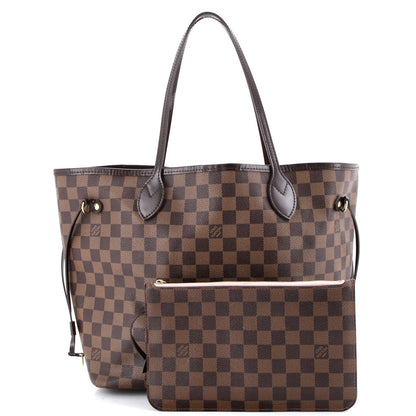 Louis Vuitton Neverfull Nm Tote Damier Mm