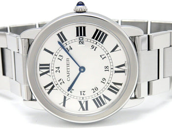 Cartier Cartier Rondo Solo Lm W6701005 Case Size 37Mm Used Watch #7127