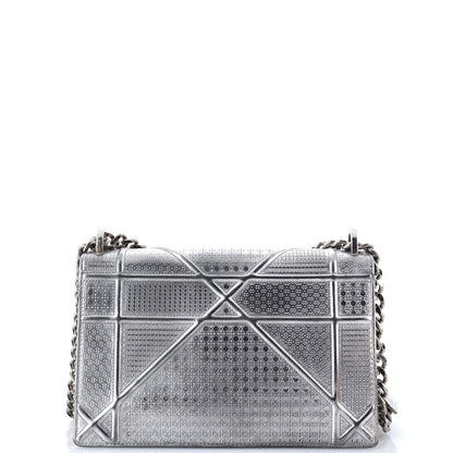 Christian Dior Diorama Flap Bag Cannage Embossed Calfskin Medium