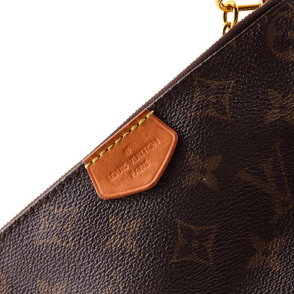 Louis Vuitton Multi Pochette Accessoires Pouch Monogram Canvas Small