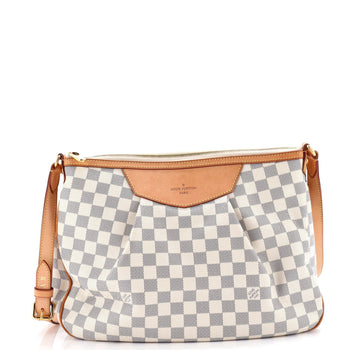 Louis Vuitton Siracusa Handbag Damier Mm