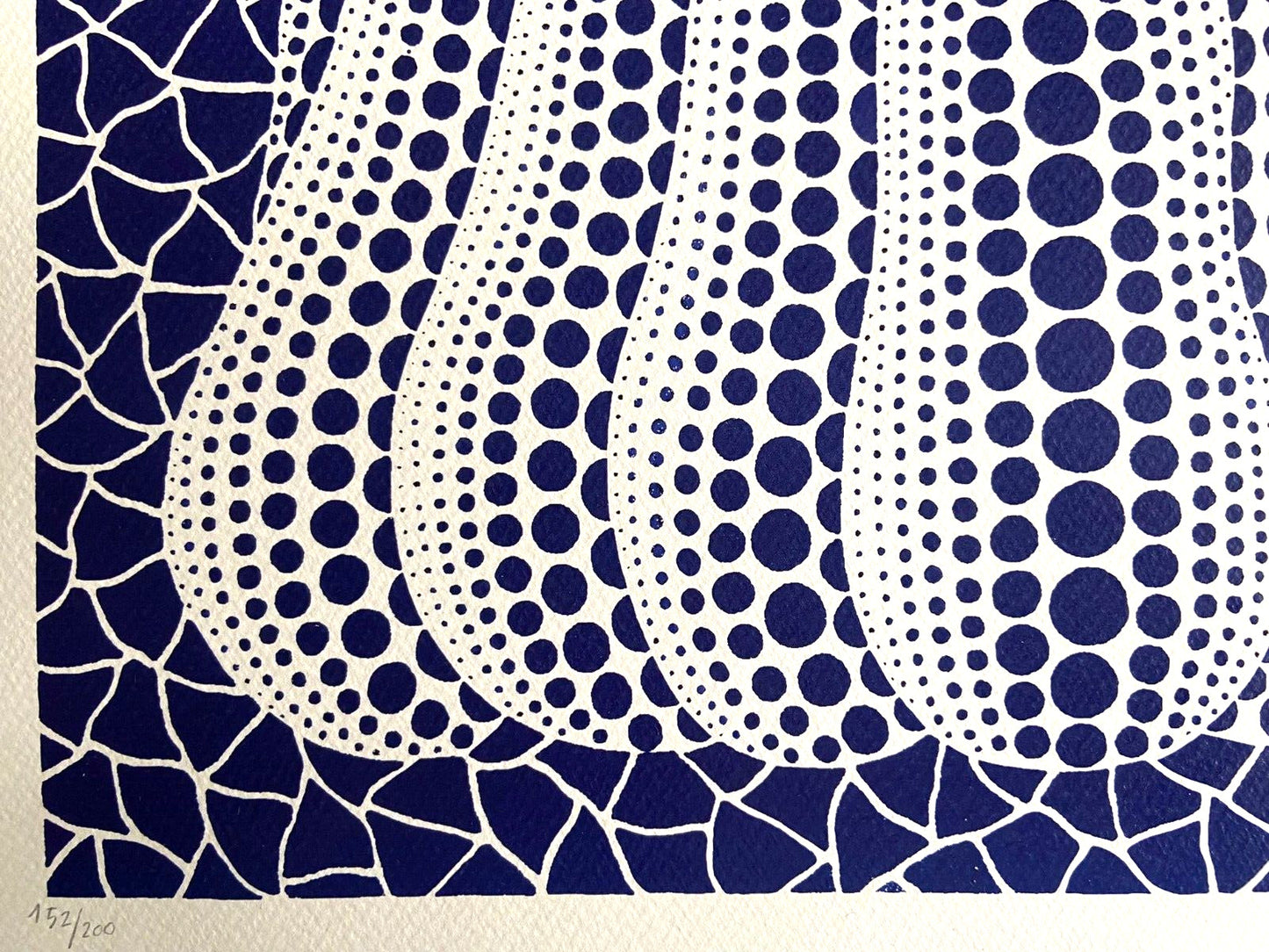 Yayoi Kusama Lithograph Mori Art Museum Coa Hand Numbered .200