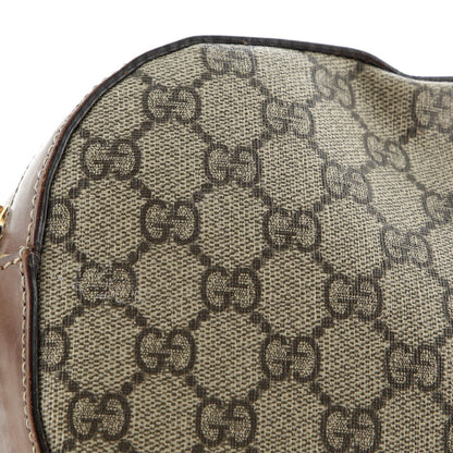 Gucci Chain Crossbody Bag Gg Coated Canvas And Leather Mini