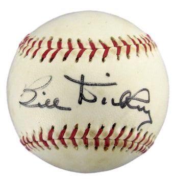 Bill Dickey Hof Signed/Auto Wilson Official Size Baseball Yankees Jsa 191762