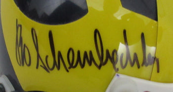 Bo Schembechler Autographed Mini Football Helmet