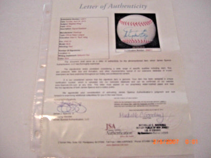 Stephen King Famous Author,Red Sox Fan Jsa/Full