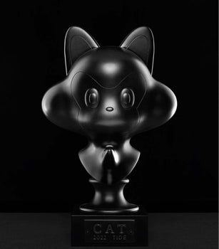 COA TIDE (Tatsuhiro Ide) STATUE Limited Edition Bronze Sculpture ED50 Black