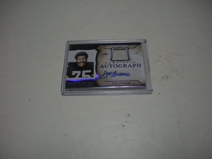 Joe Greene 2020 Leaf In The Game Patch Game