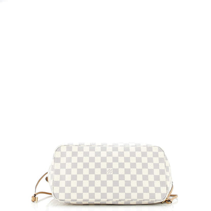 MM Louis Vuitton Neverfull NM Tote Damier with Braided Detail