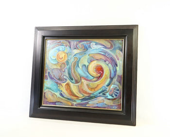 Nino Karumidze 2001 Original Oil Painting 