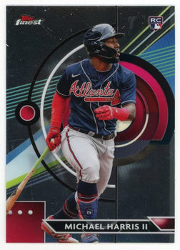 Michael Harris Ii 2023 Topps Finest Silver #34 Card