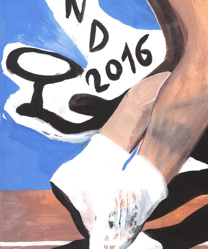 Marc Desgrandchamps Roland Garros French Open Signed " Offset Lithograph