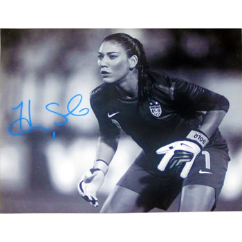 Hope Solo Autographed 16X20 Photo
