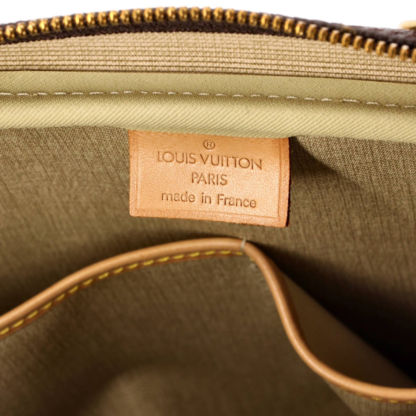 Louis Vuitton Deauville Handbag Monogram Canvas