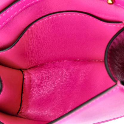 Valentino Garavani Vlogo Loco Flap Shoulder Bag Leather Mini