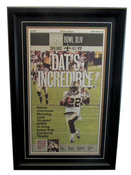 The Times Picayune Newspaper Saints Super Bowl