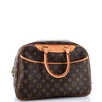 Louis Vuitton Deauville Handbag Monogram Canvas