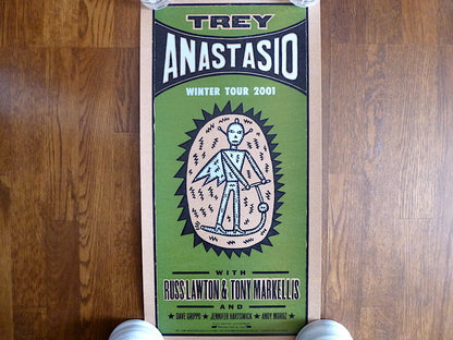 Poster Phish 2001 Trey Anastasio Limited Edition Tour