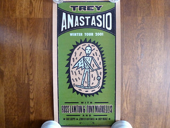 Poster Phish 2001 Trey Anastasio Limited Edition Tour