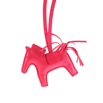 Hermes Mono-Tone Grigri Rodeo Bag Charm Leather Pm