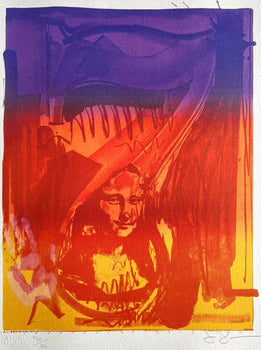 Jasper Johns Lithograph Coa Signed In Pen Numbered In Pencil Limited