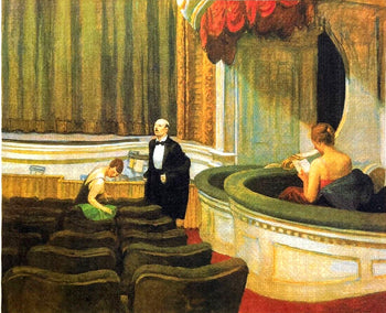 Edward Hopper Lithograph Coa Signed Numbered Stamp - Lucian Freud