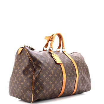 Louis Vuitton Keepall Bandouliere Bag Monogram Canvas 55