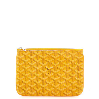 Goyard Senat Zip Pouch Coated Canvas Pm
