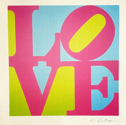 Robert Indiana Lithograph Guggenheim Museum Coa Signed Op Numbered 225 Ex