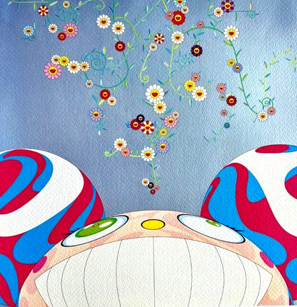 Takashi Murakami Lithograph Mori Art Coa Numbered Limited 200 Ex