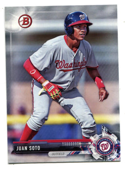Juan Soto 2017 Bowman #Bd162 Card