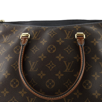Louis Vuitton Pallas Tote Monogram Canvas With Leather