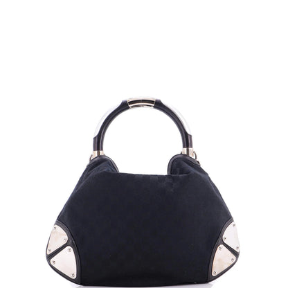 Gucci Indy Hobo Gg Canvas Medium