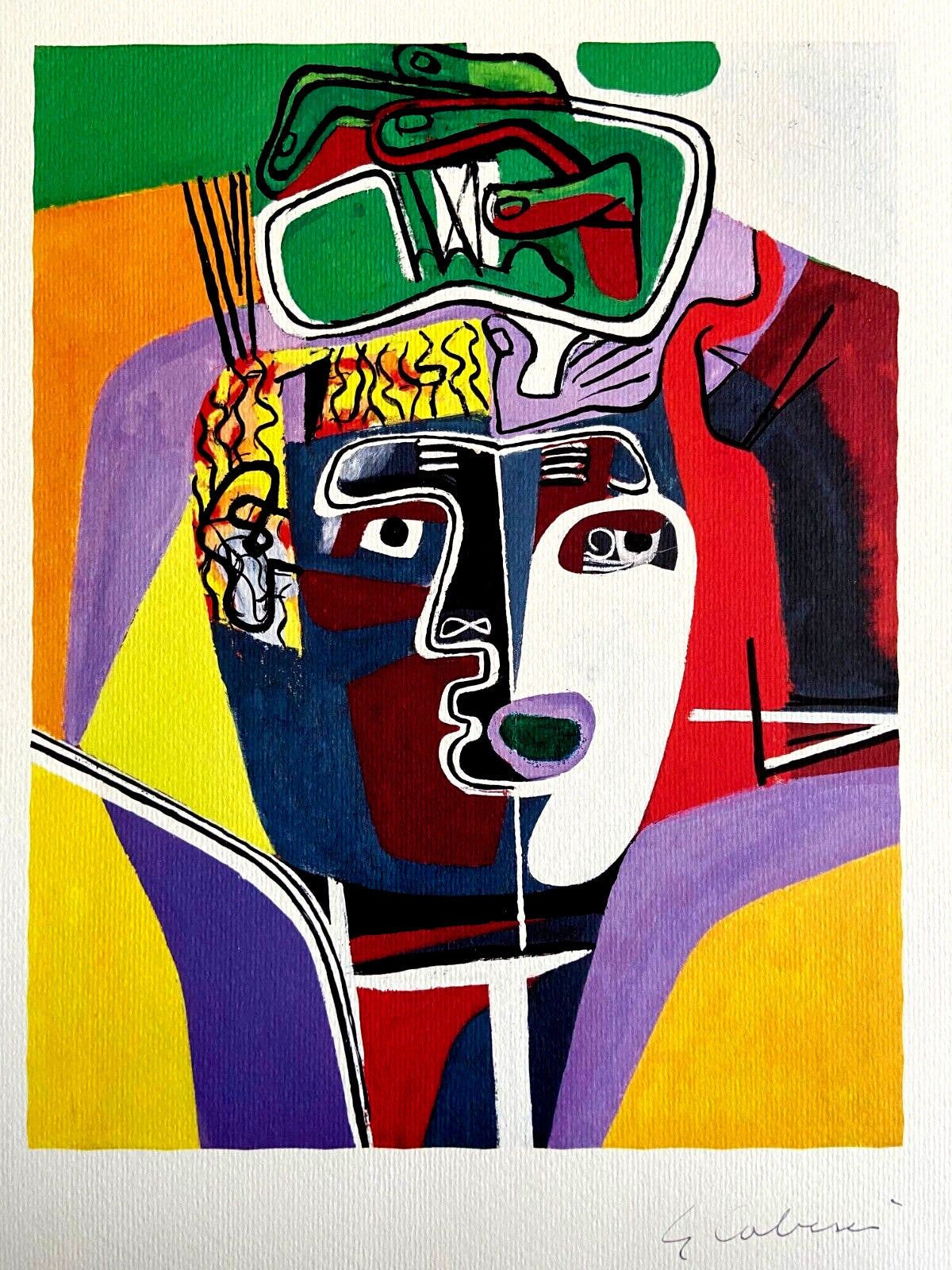 Le Corbusier Lithograph Mourlot Coa Numbered Published Signature