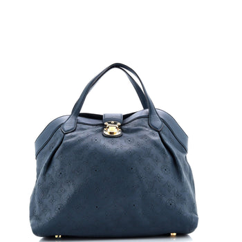 Louis Vuitton Cirrus Handbag Mahina Leather Mm