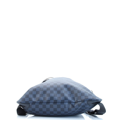 Louis Vuitton Drawstring Backpack Limited Edition Damier Cobalt Race