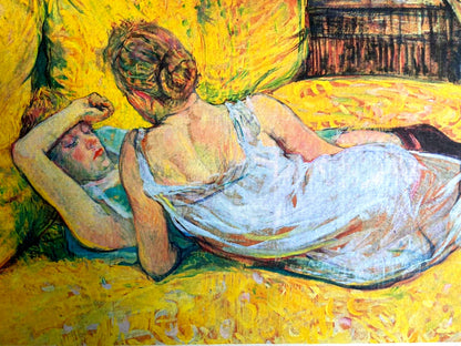 Henri De Toulouse-Lautrec Lithograph Coa Signed Numbered By Hand