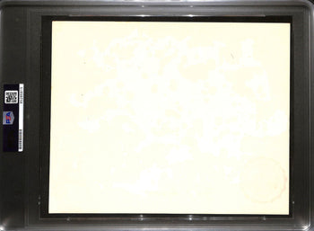 Paul Bear Bryant Signed/Auto Alabama Achievement Certificate Psa/Dna 190296