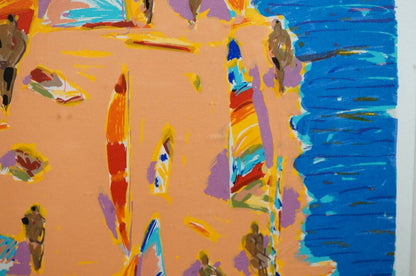 Ken Done (Australian) "Beach" Signed Original