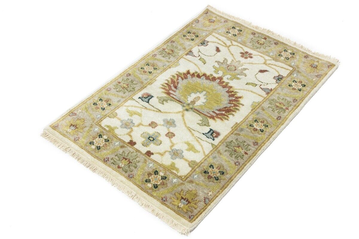 Peshawar Osh Chobi Oriental Rug 2X3 ft Small