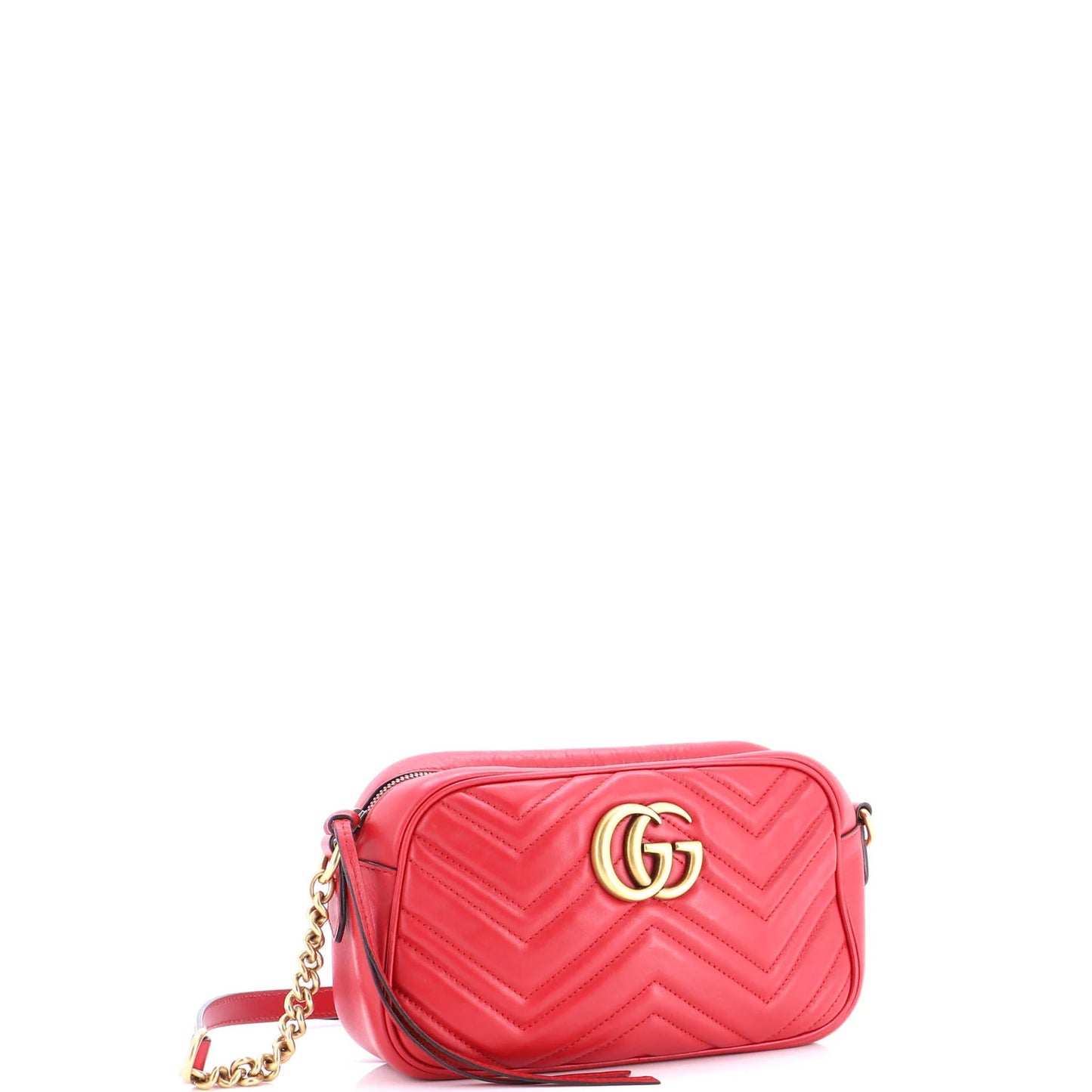 Gucci Gg Marmont Shoulder Bag Matelasse Leather Small