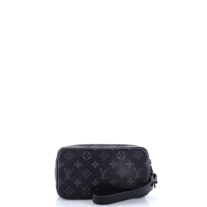 Louis Vuitton Pochette Volga Monogram Eclipse Canvas