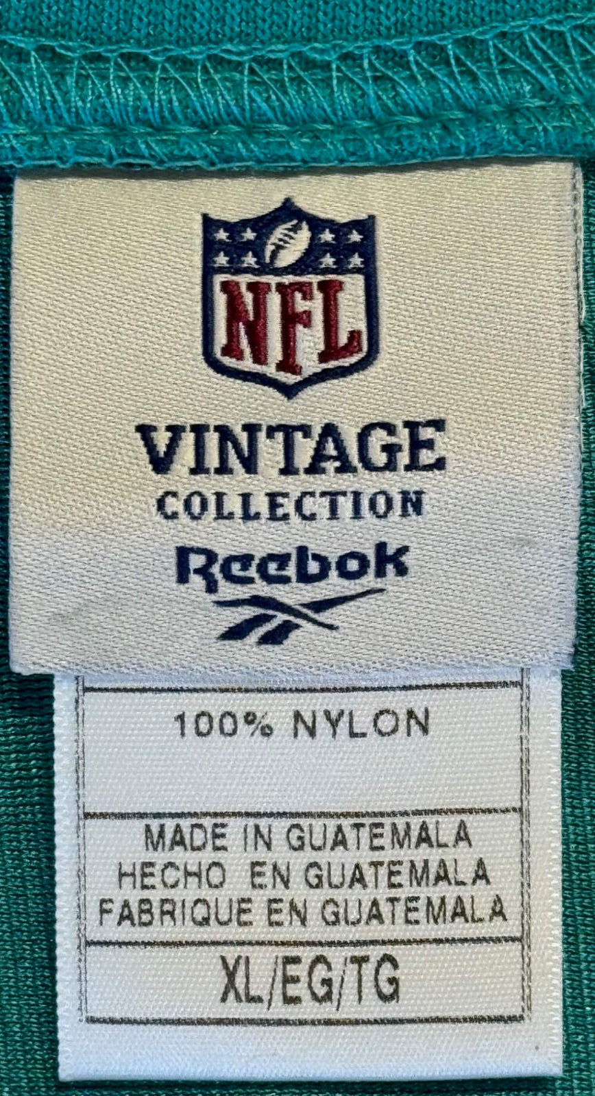 Dan Marino Signed Authentic Reebok Throwback Xl Jersey (Jsa)