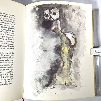 Histoire D'O By Pauline Rage, Illustrated By Leonor Fini, 1968 French Novel