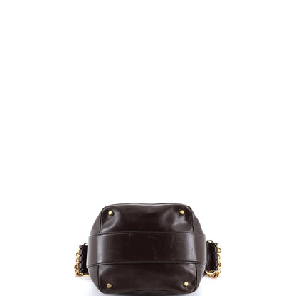 Chloe Multi Chain Camera Bag Leather Small