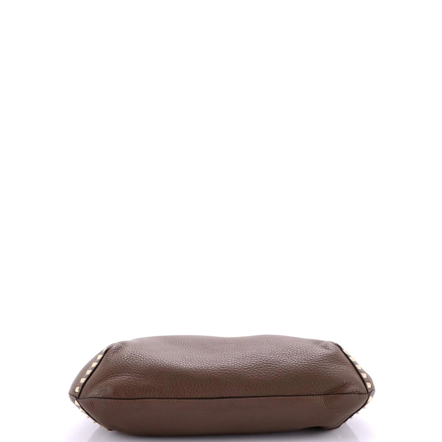 Valentino Garavani Rockstud Flip Lock Hobo Leather Large