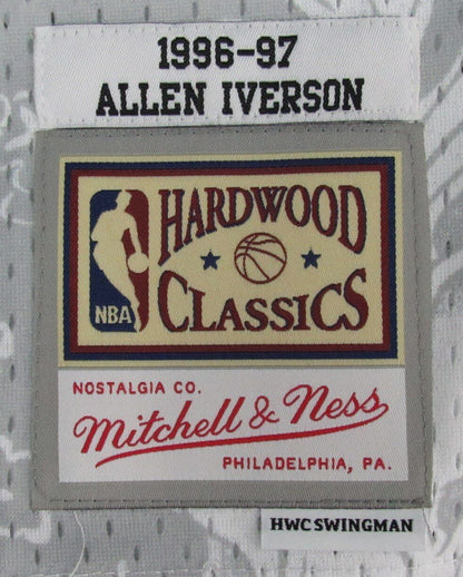 Allen Iverson Hof Autographed Lunar Mitchell &