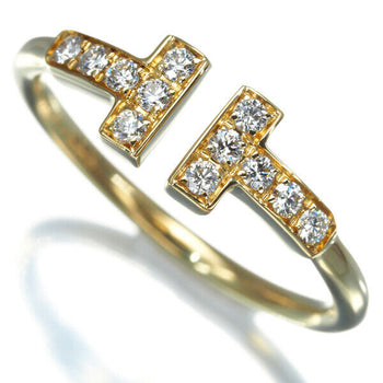 Tiffany&Co. Ring Diamond Tiffany T Wire Us5 18K